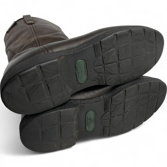 Red Head Leather Waterproof Roper Western Cowboy Biker Work Boots Men's 13 E - Picture 9 of 13